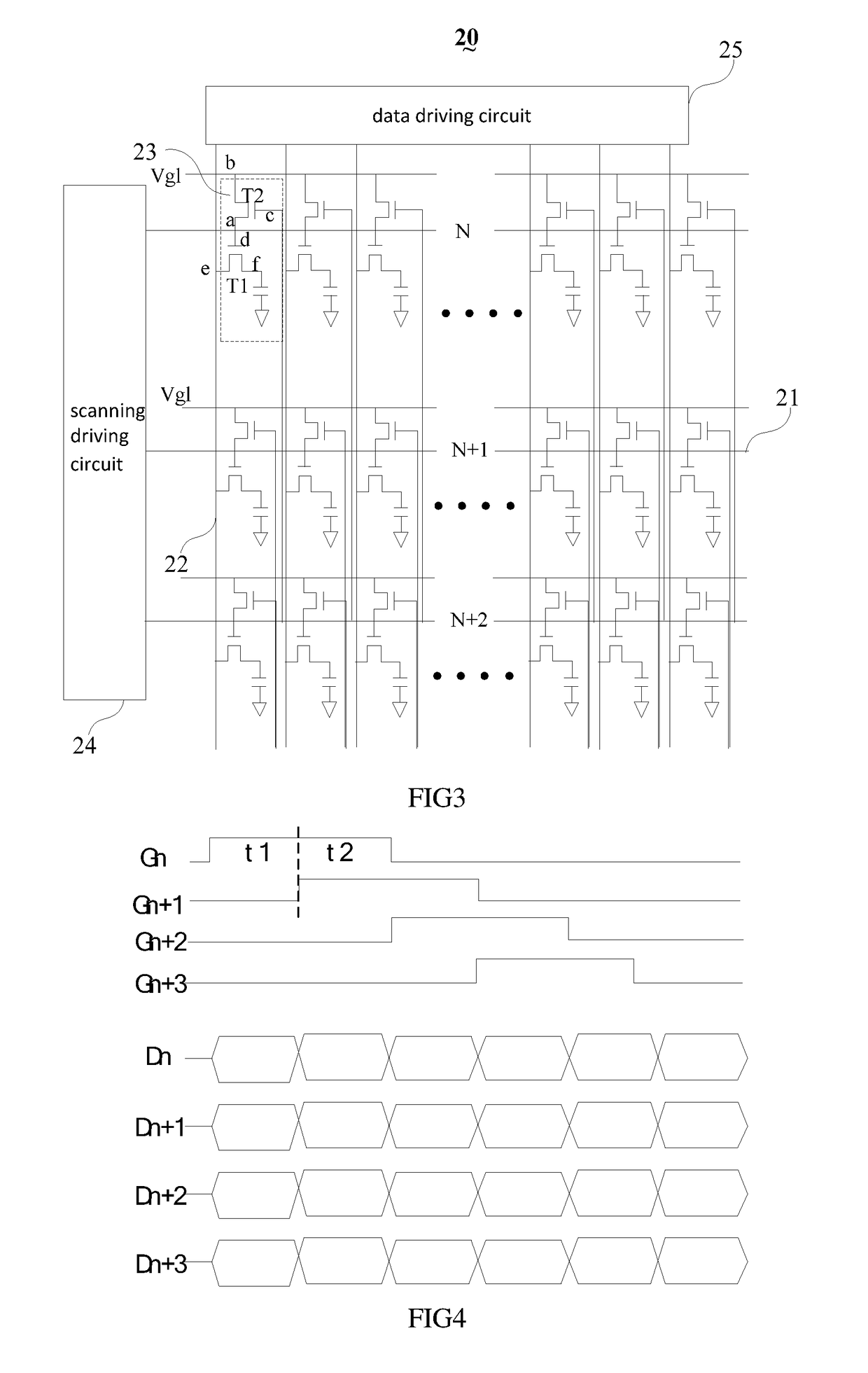 Array substrates and display panels