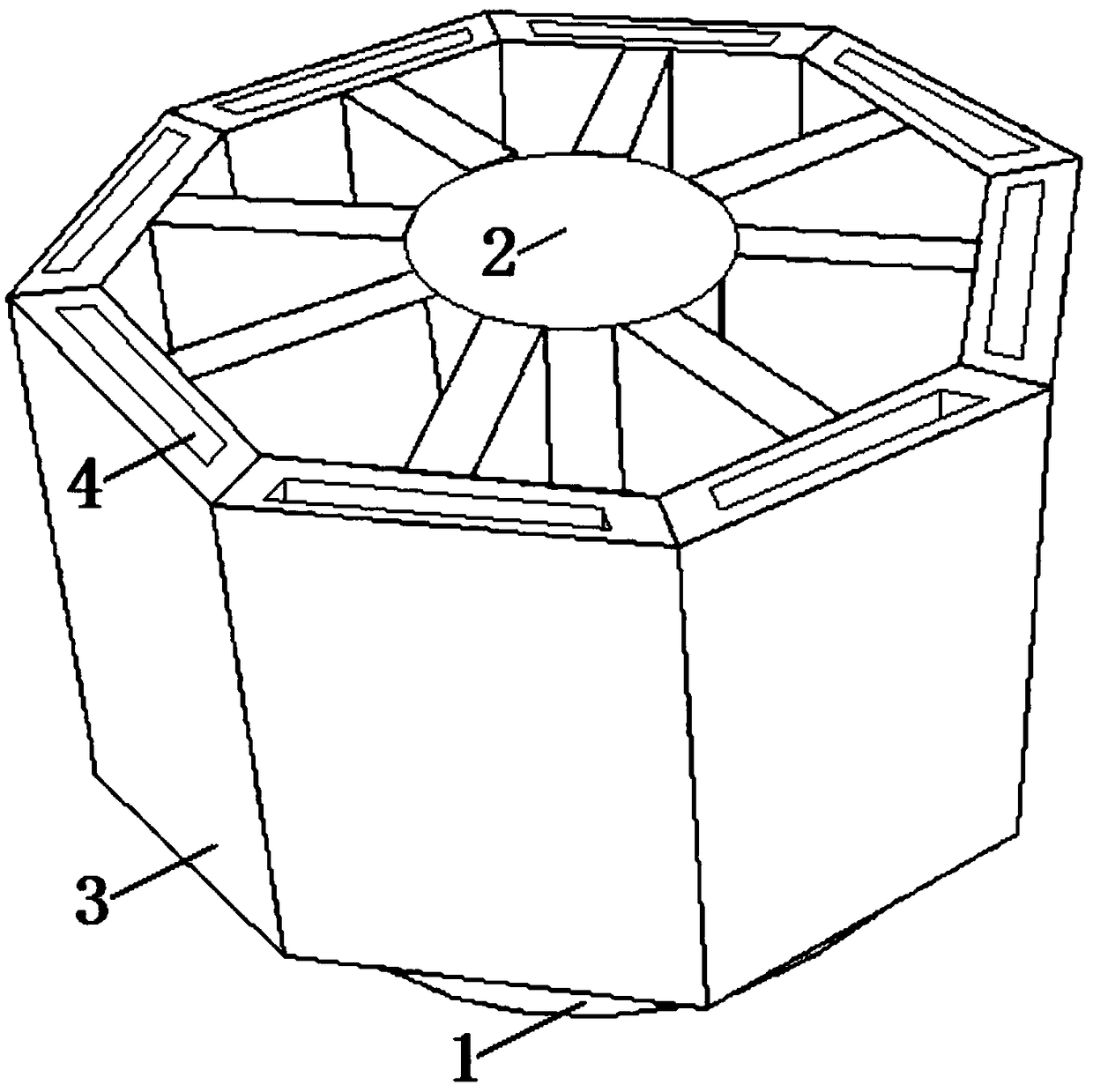 Multi-purpose literary work display device used for liberal art teaching