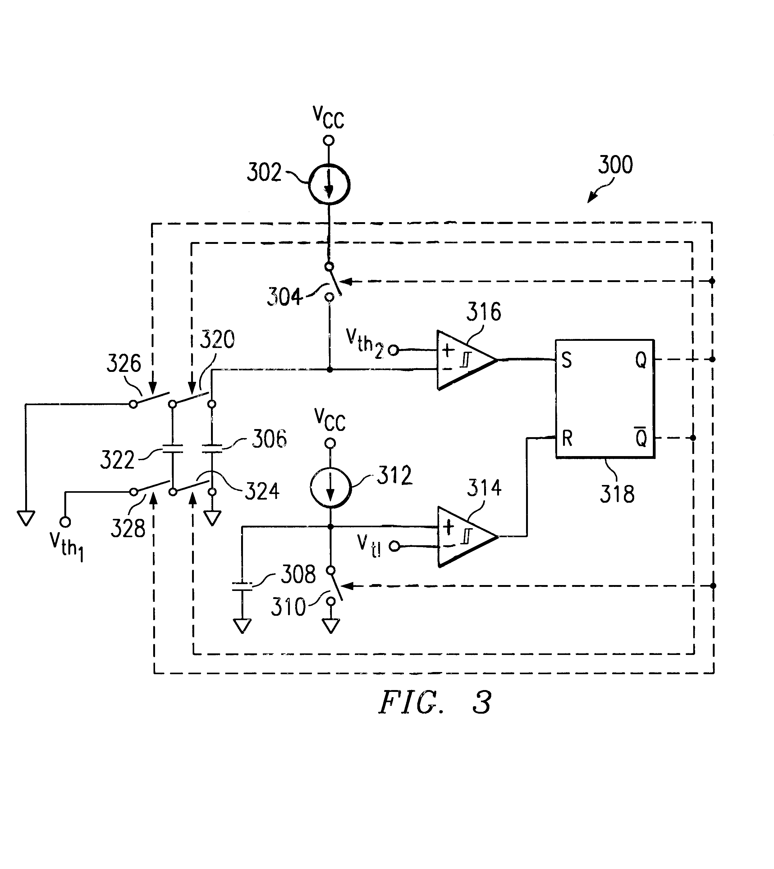 Oscillator circuit having an improved capacitor discharge circuit