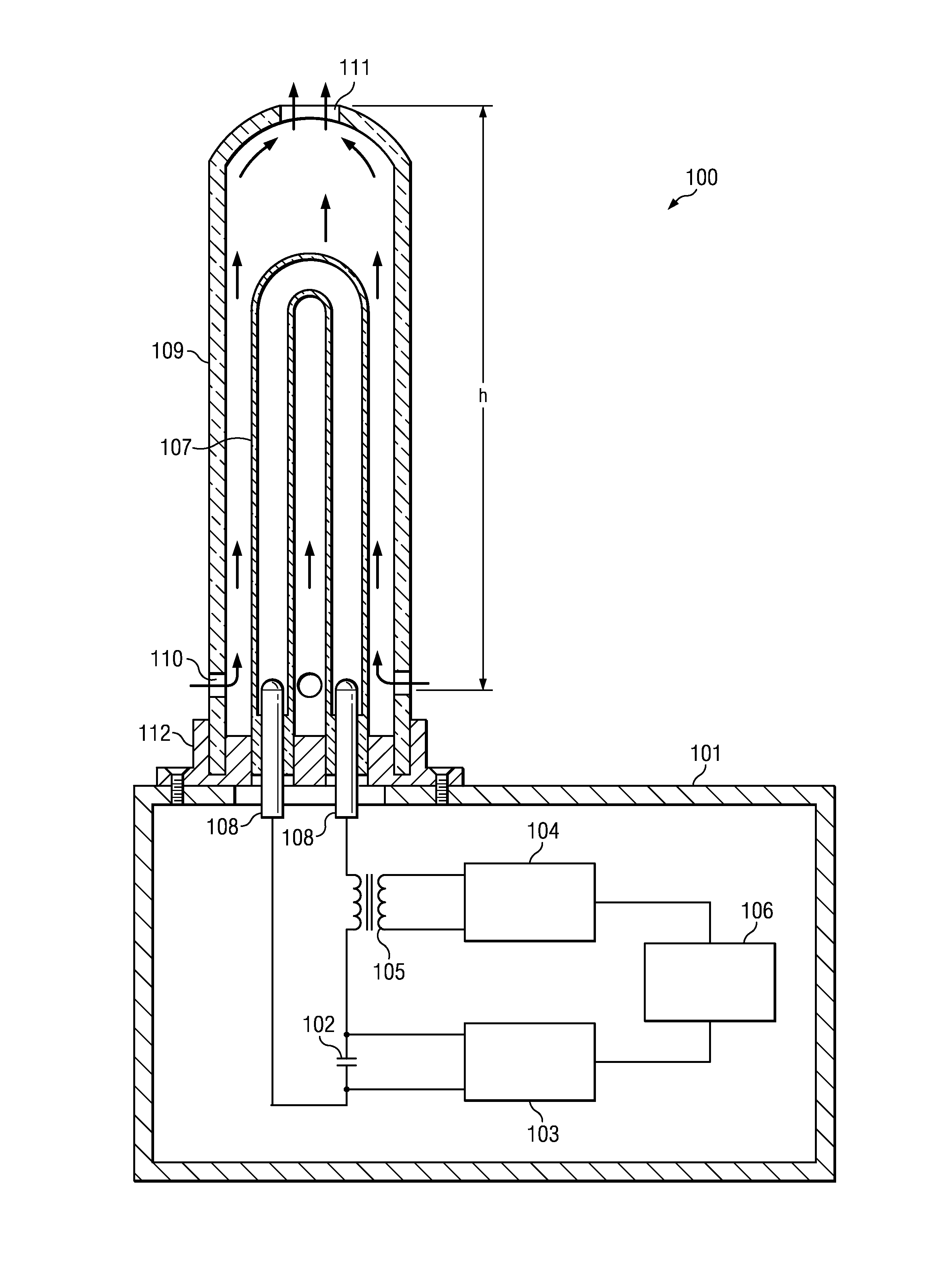 Air sterilizing assembly