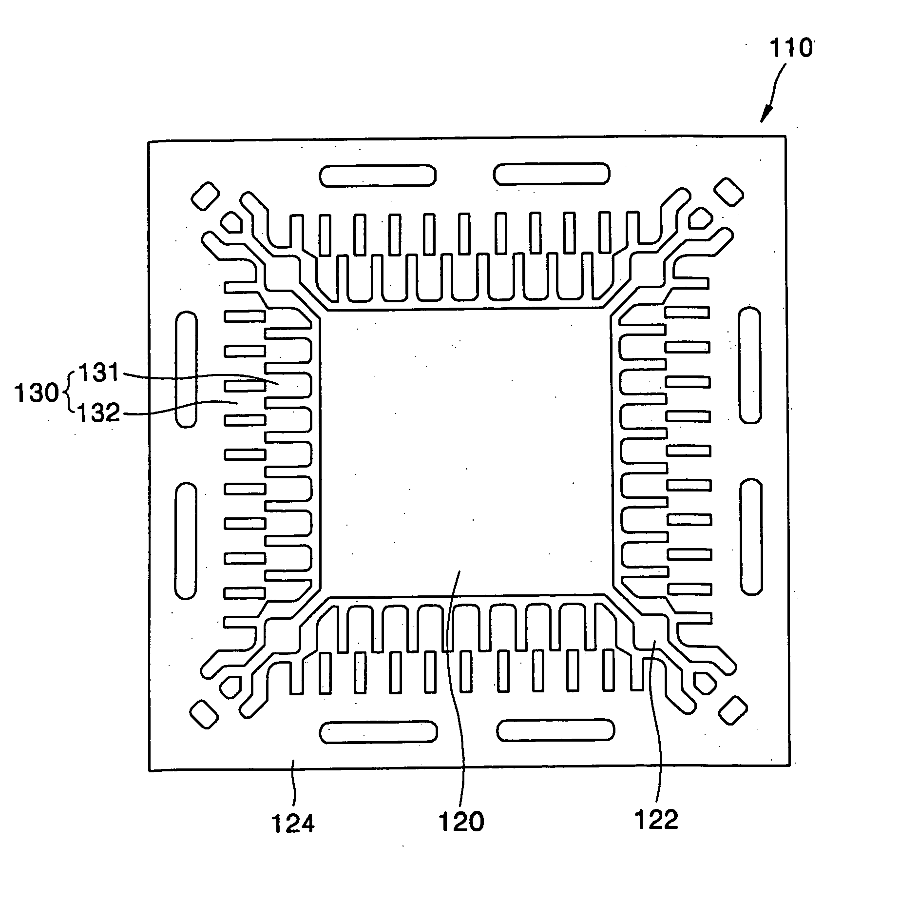 Method of manufacturing semiconductor package having multiple rows of leads