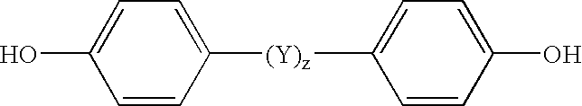 Thermoplastic resin compositions containing mixtures of cyclic phosphazenes and phosphoric acid esters