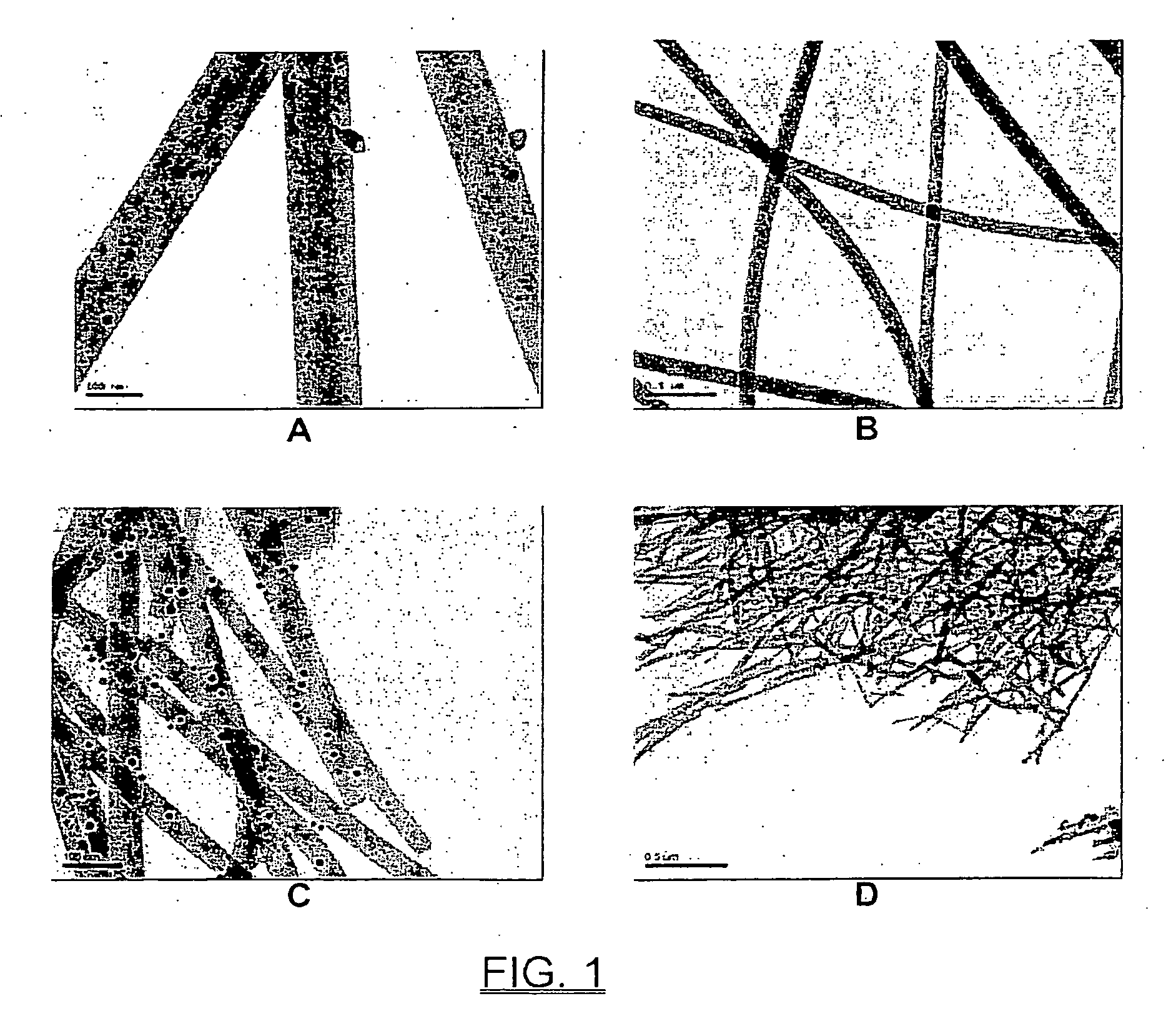 Ceramic nanofibers containing nanosize metal catalyst particles and medium thereof