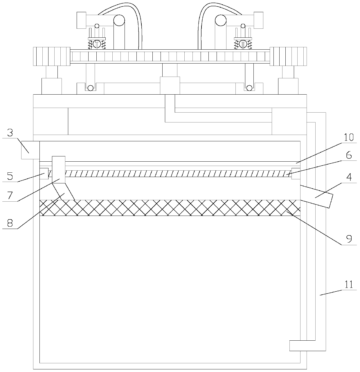 Anti-blocking water-saving irrigation device with adjusting function