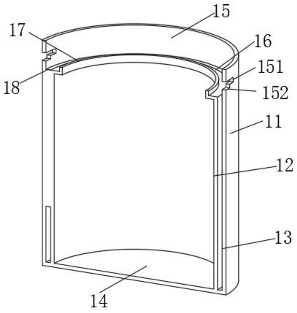 A highly airtight edible artichoke jar storage structure