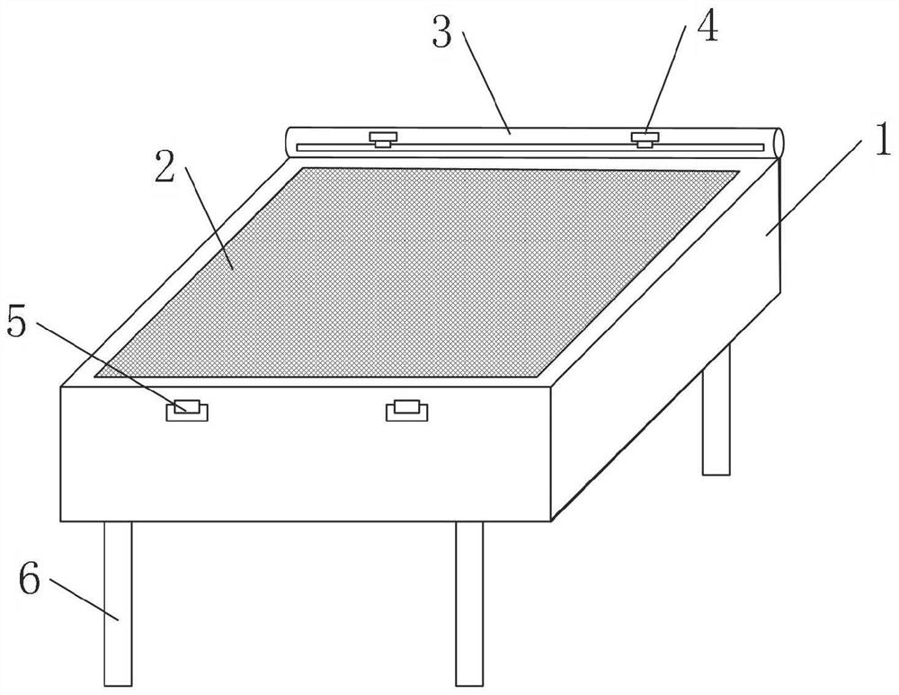 Drawing device for mineral survey