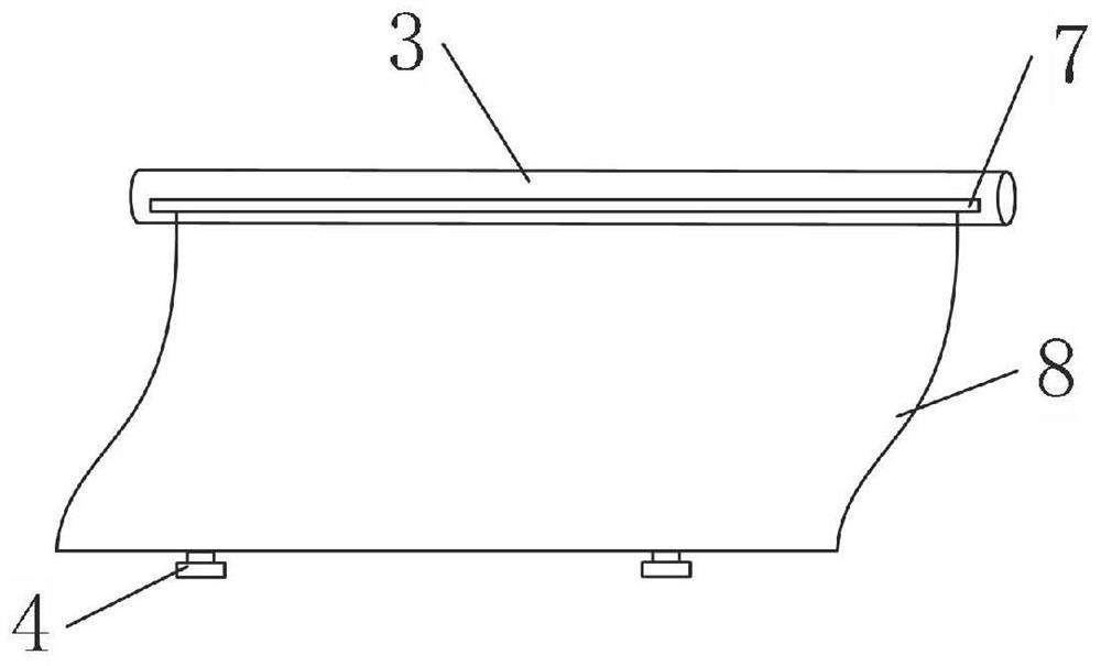 Drawing device for mineral survey