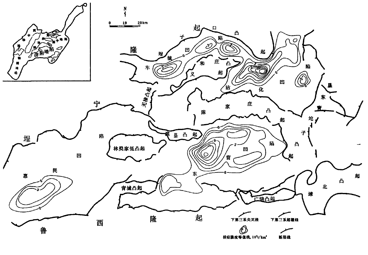 Method for determining most favorable range of oil-gas reservoir distribution of continental down-faulted basin