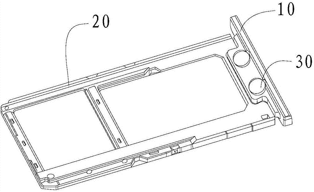 Combined mobile phone clamping support, mobile phone clamping cap and manufacturing method thereof