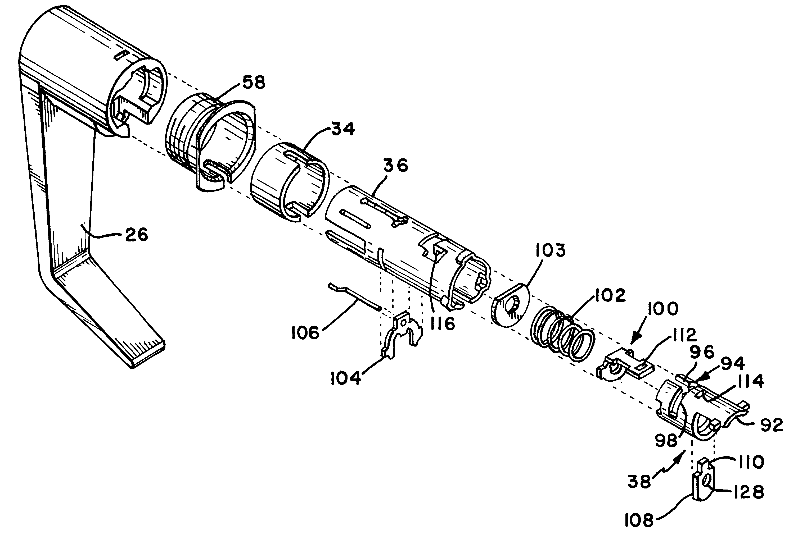 Free-wheeling door lock mechanism