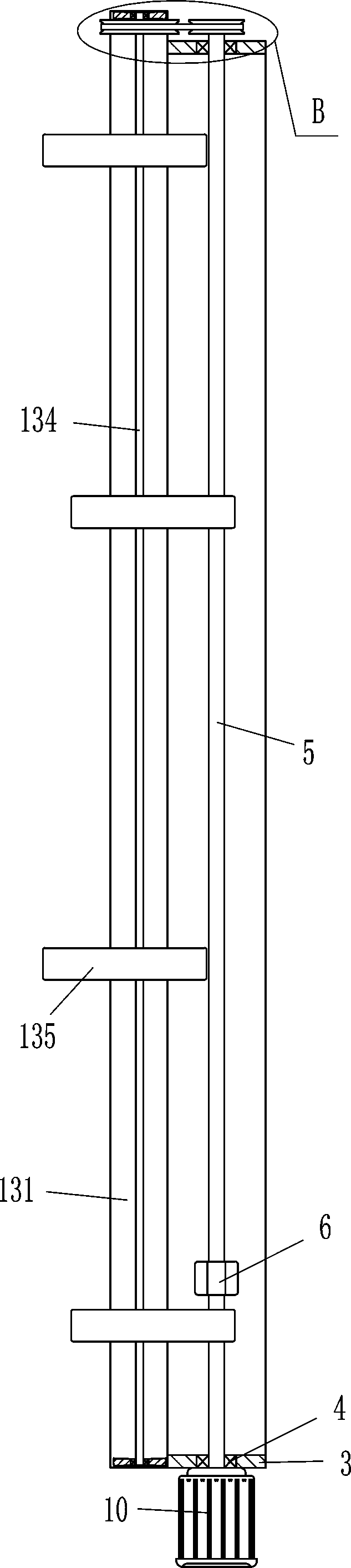 Table tennis training device