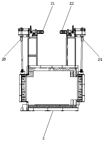 Continuous heat treatment production line and heat treatment method thereof