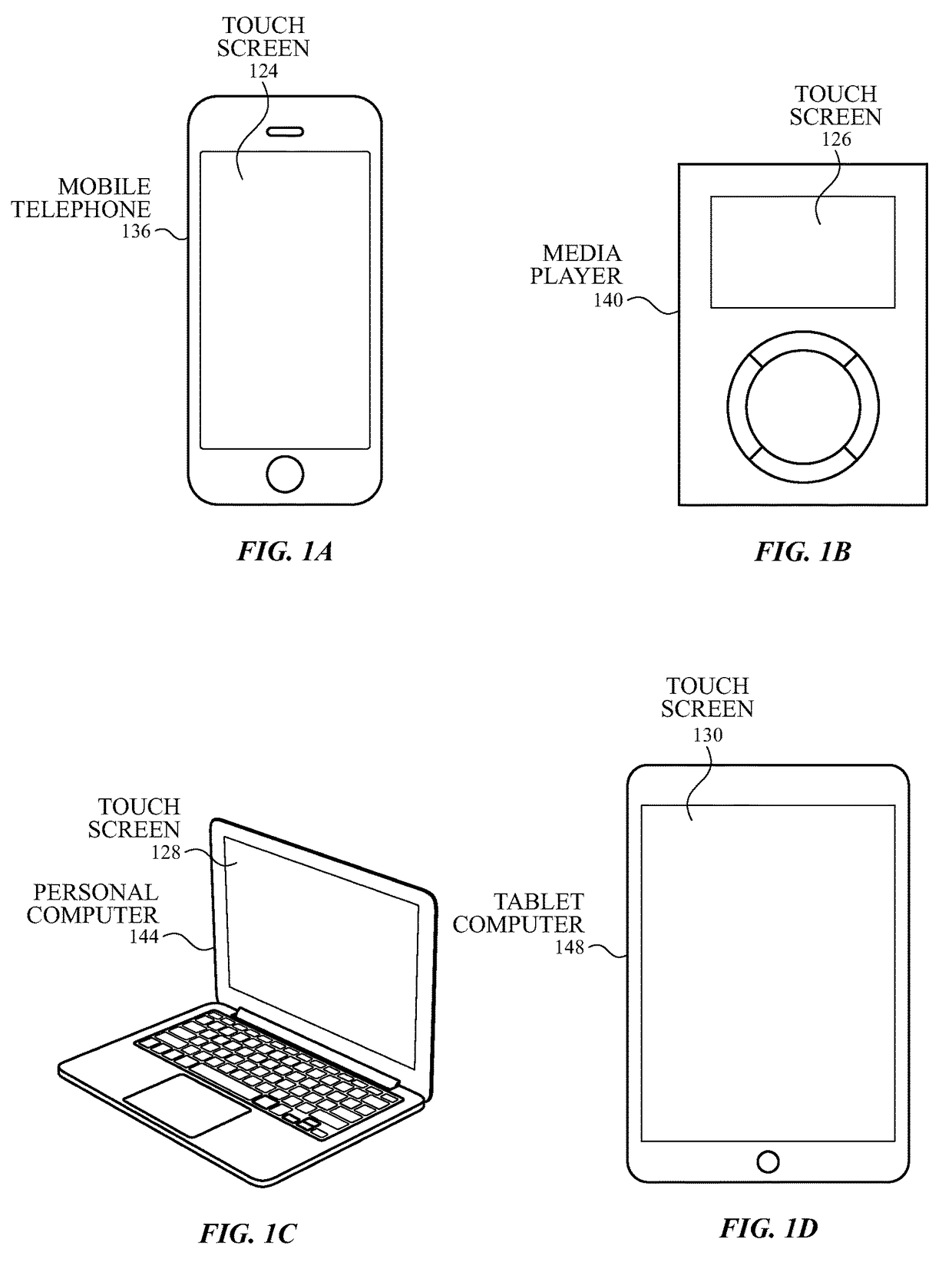 Timing scheme for touch screen supporting variable refresh rate