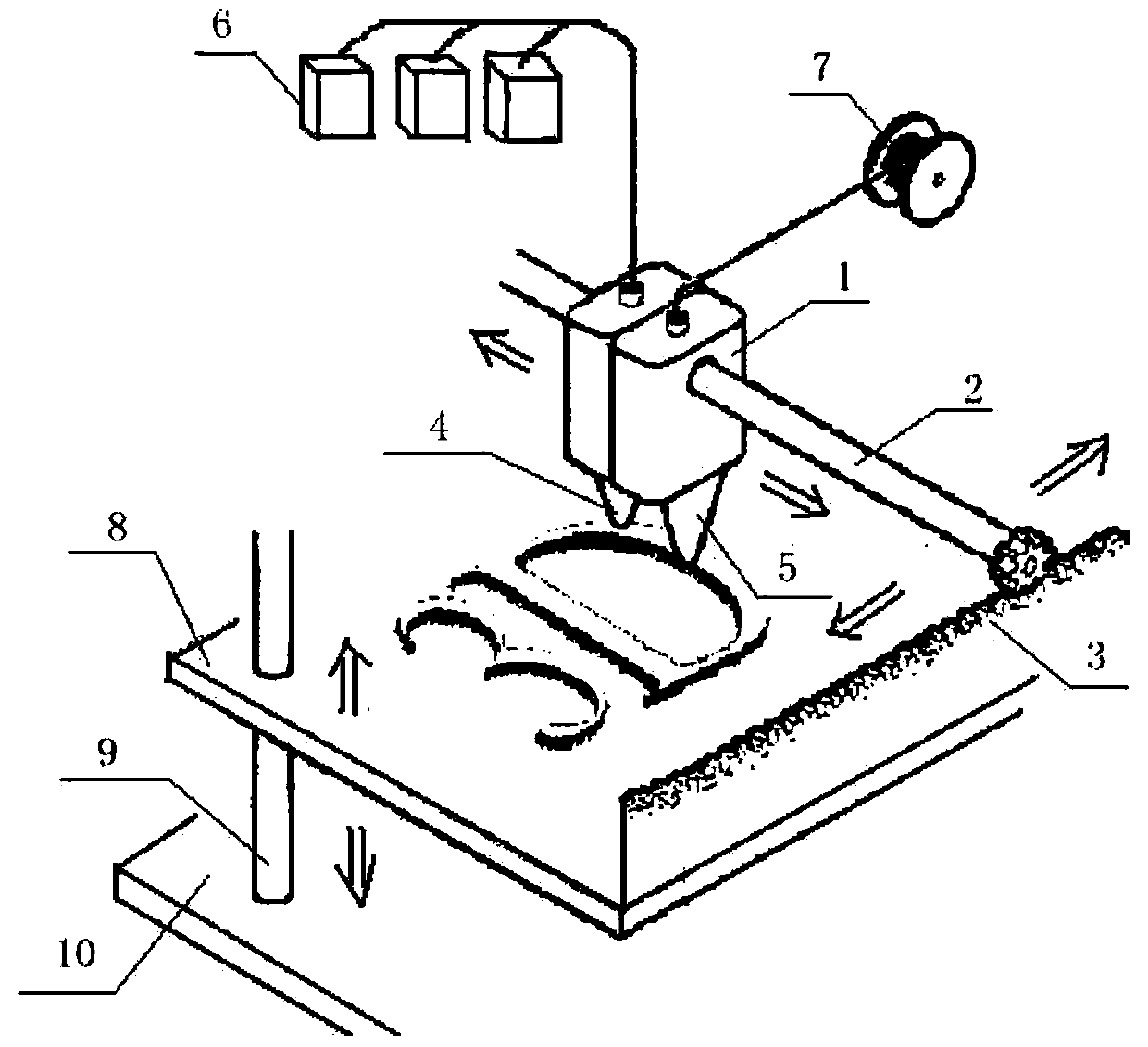 Three-dimensional Ink jetting printing equipment and three-dimensional ink jetting printing method