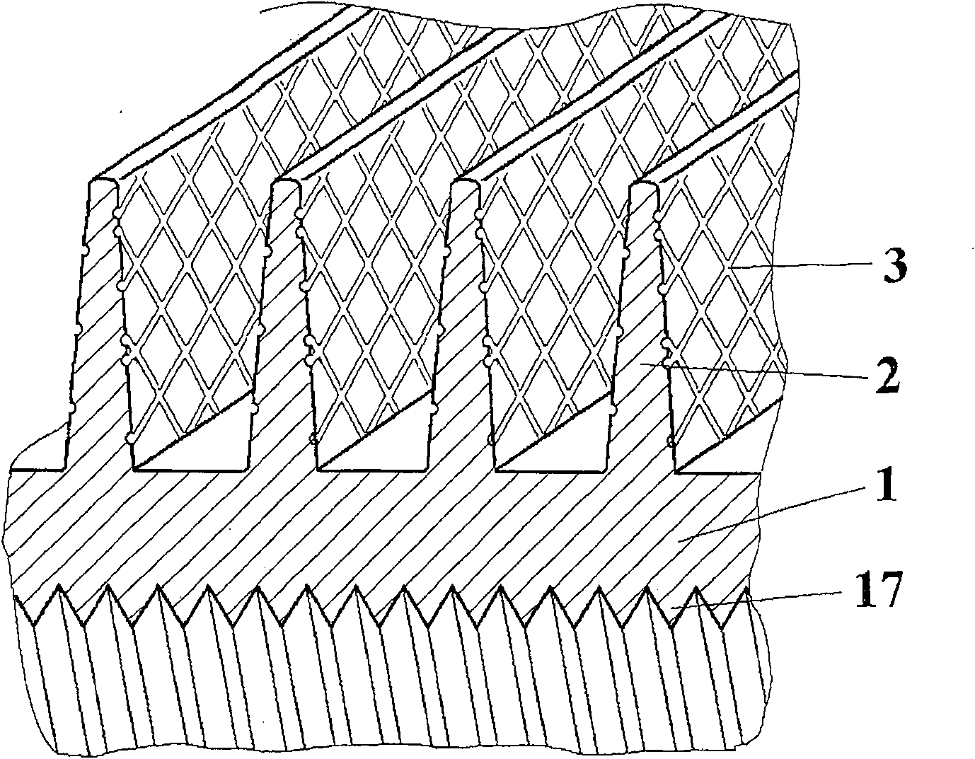 Intensified heat transfer pipe