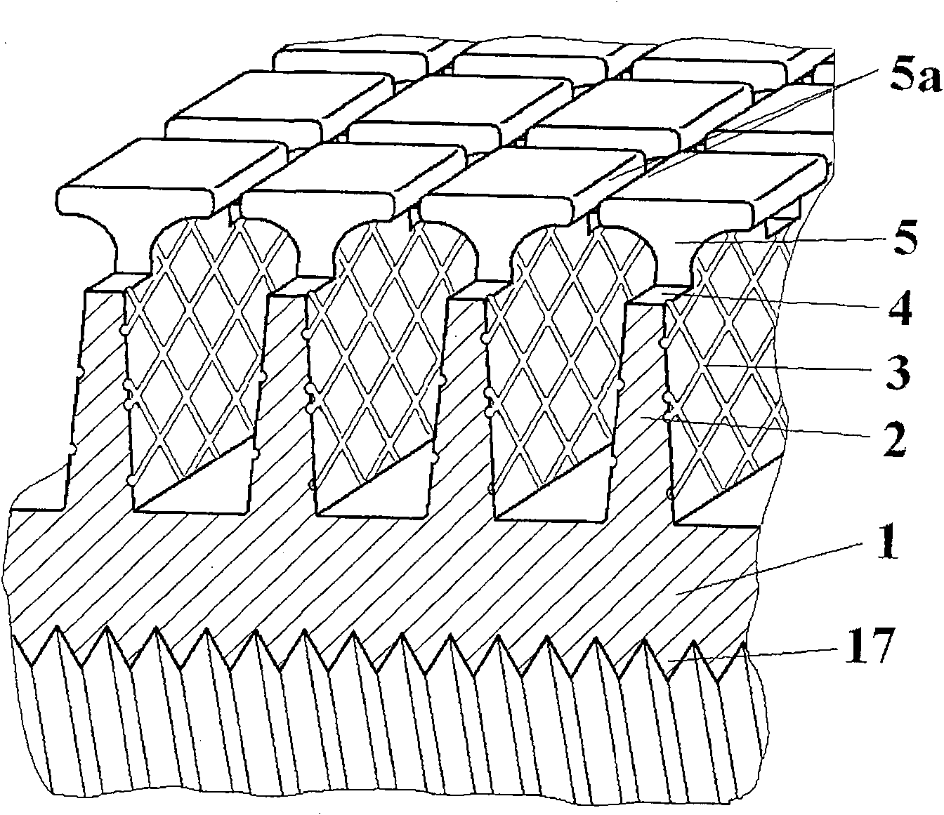 Intensified heat transfer pipe