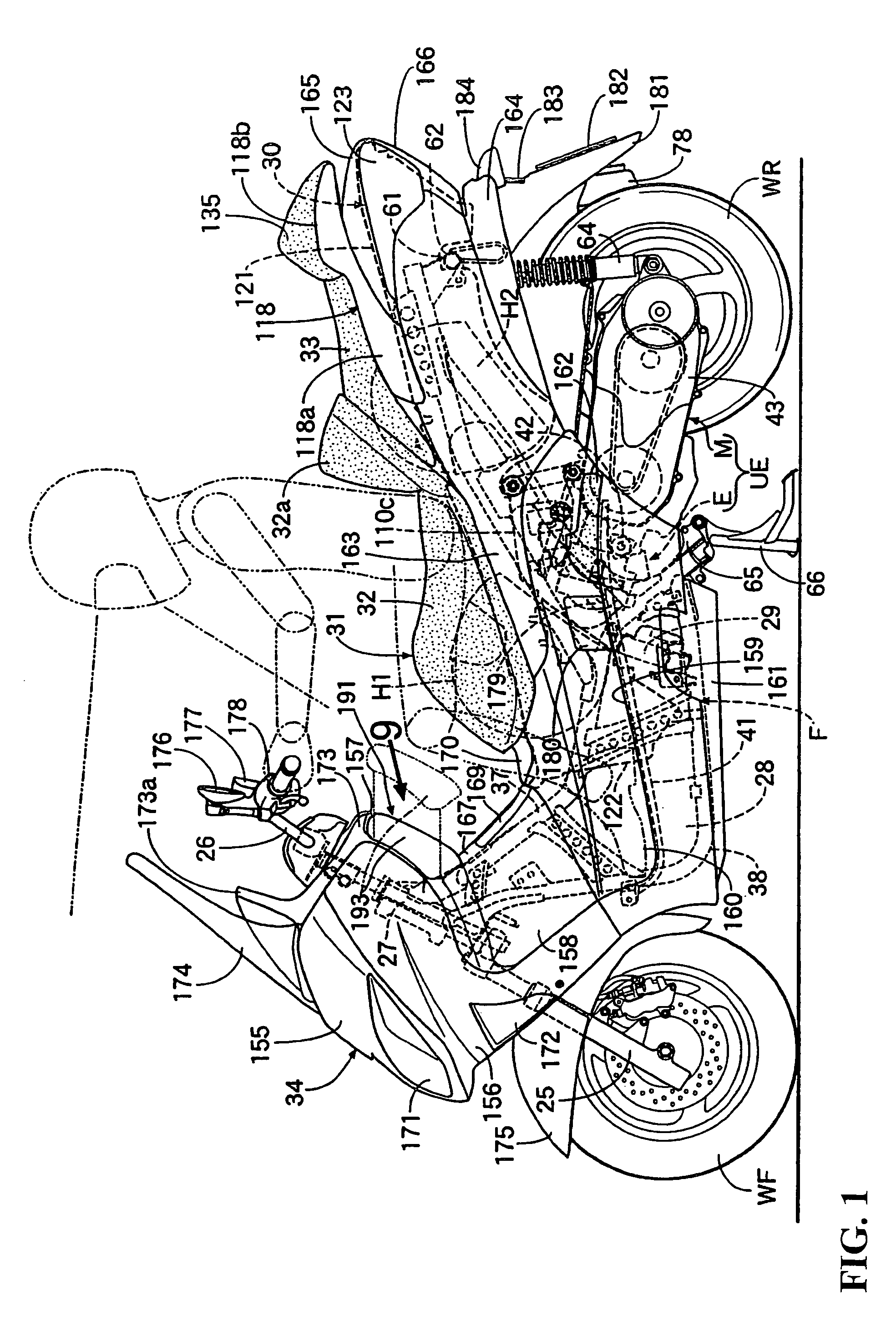 Lock release operator layout structure in vehicle