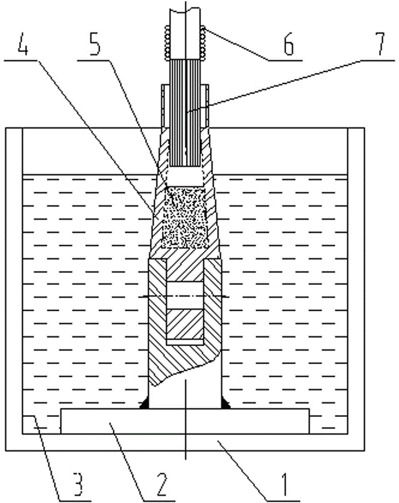 A plug-in wire rope joint and its manufacturing method