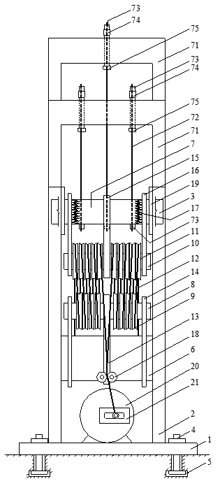 Loading fatigue tester