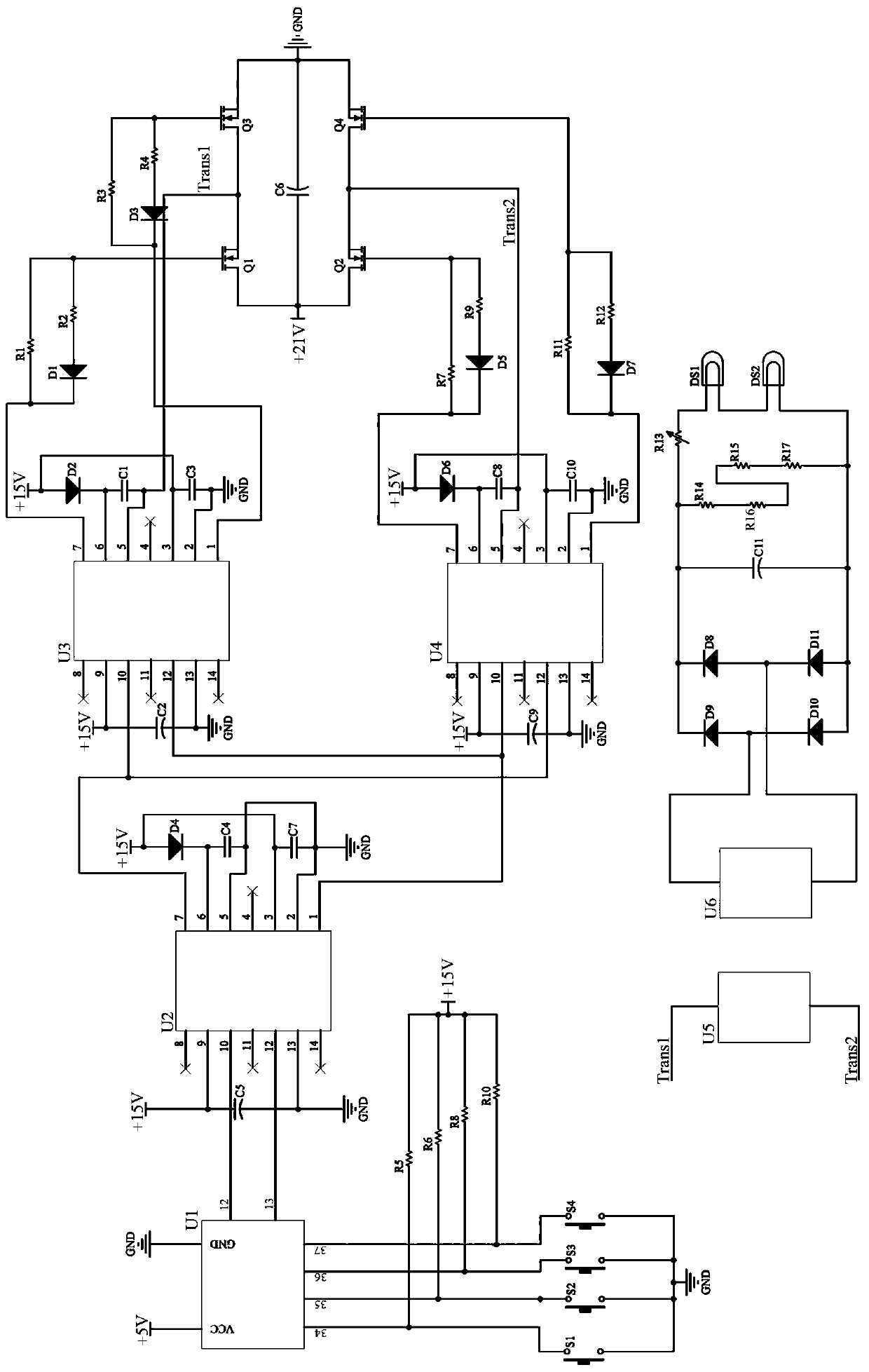 Resonant wireless power transfer device