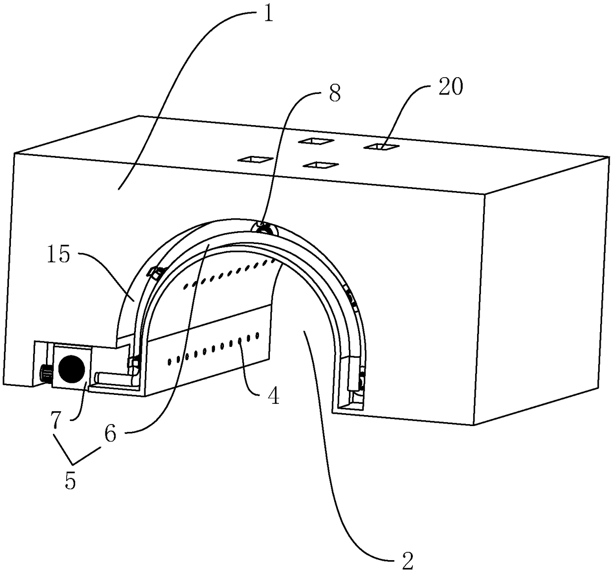 Air supply system of long tunnel