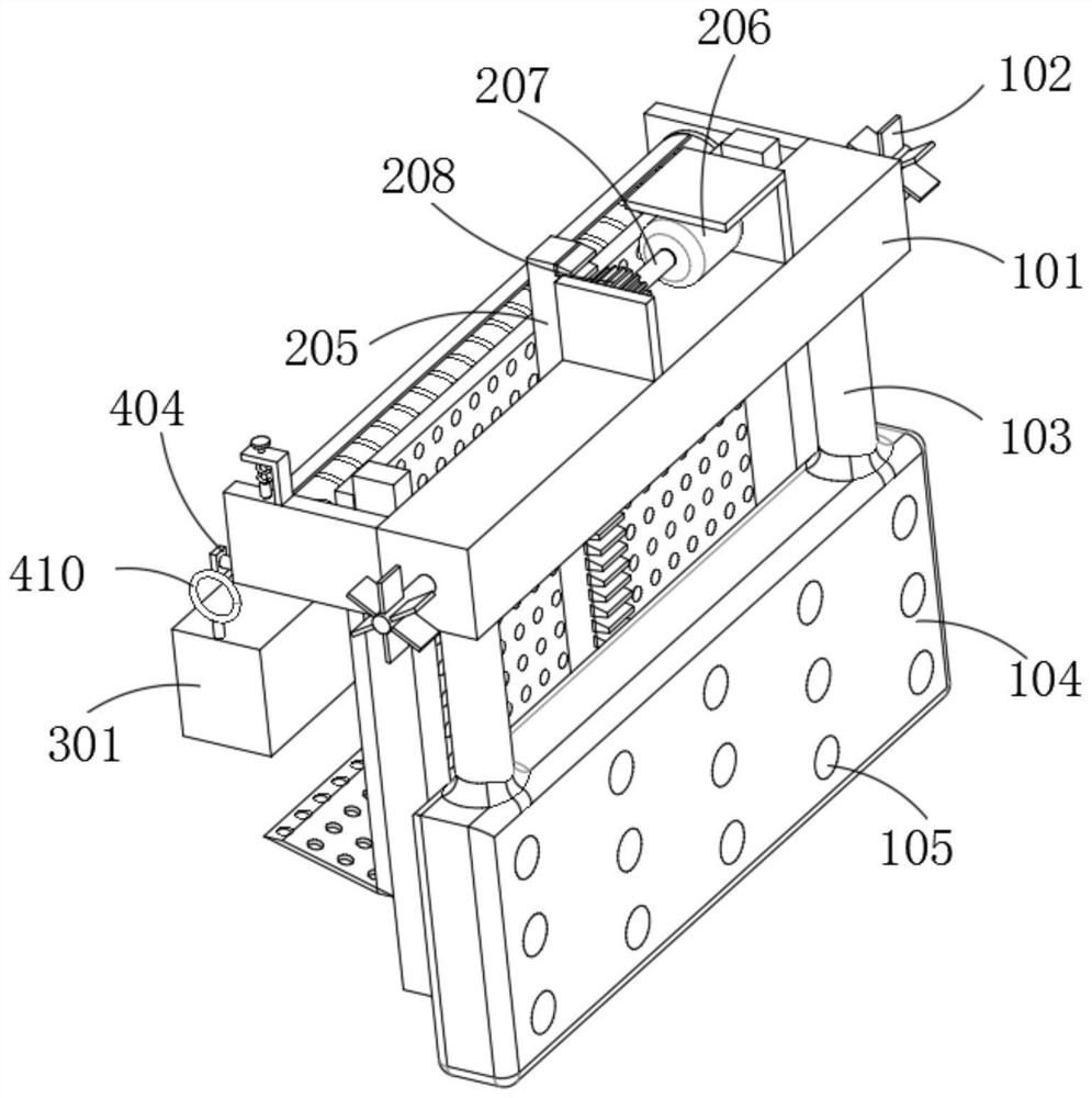 Garbage collecting and cleaning device for river regulation