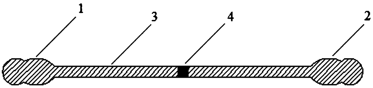 Swab and preparation method and application thereof