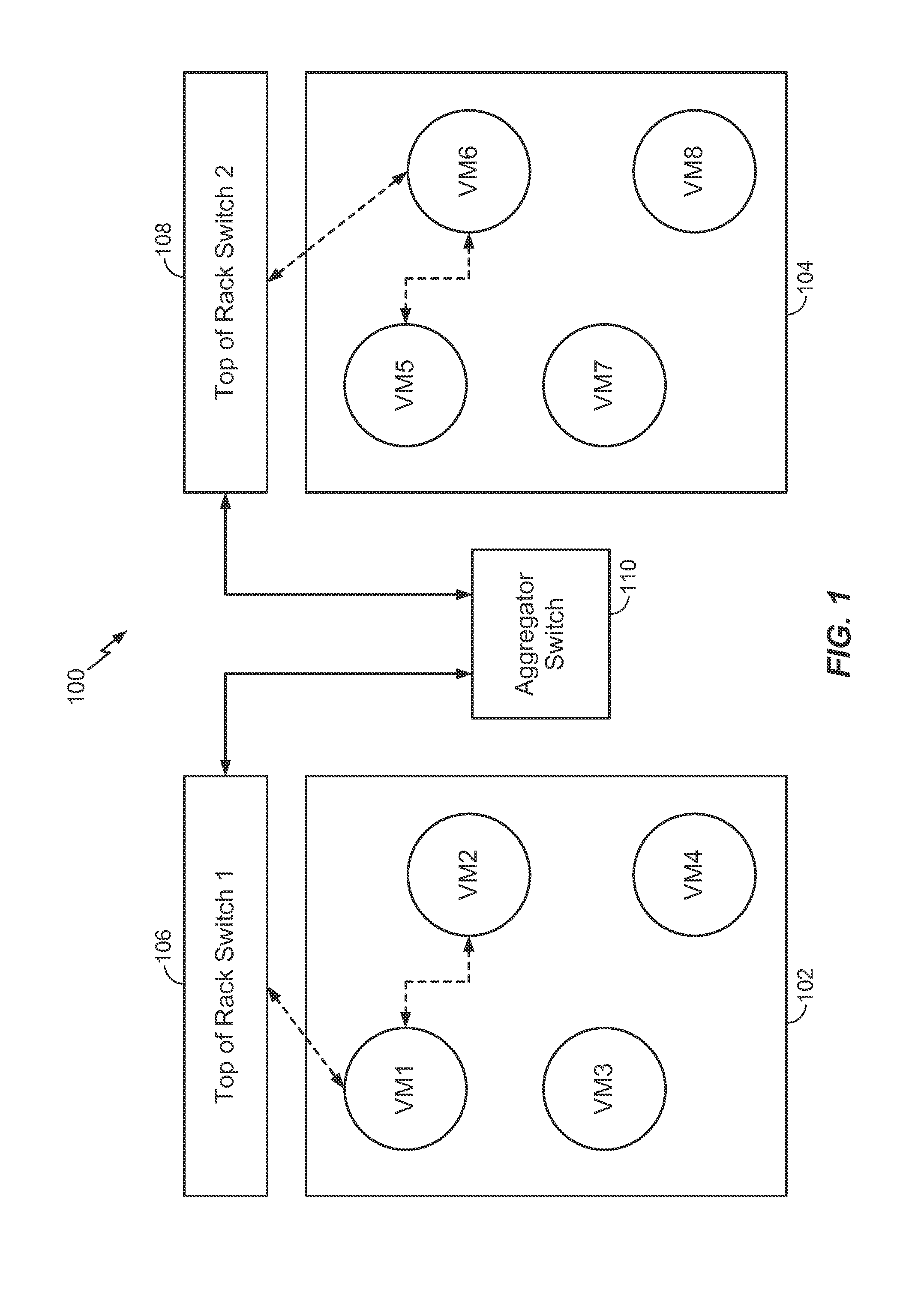 Method for resource optimized network virtualization overlay transport in virtualized data center environments