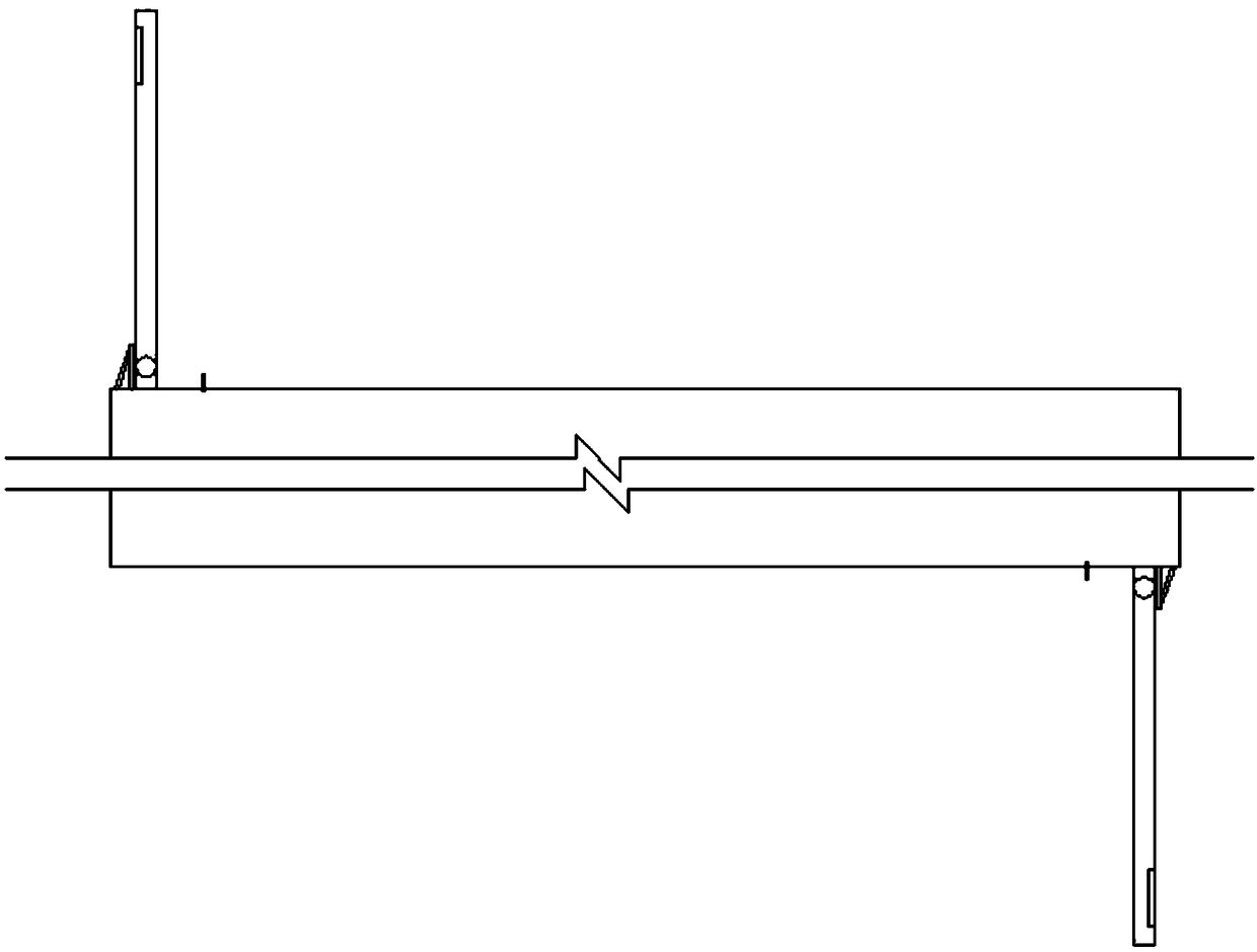 Fire-fighting escape ladder for offshore booster station, booster station platform and booster station system