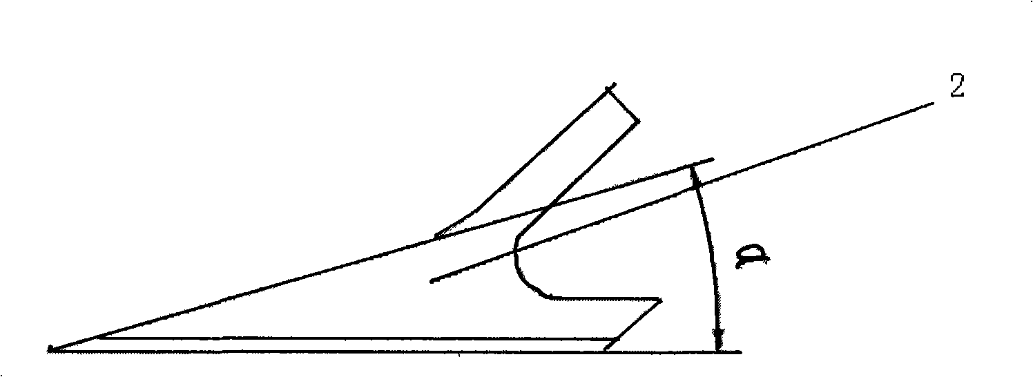 Device for cutting auxiliary roots of wheat