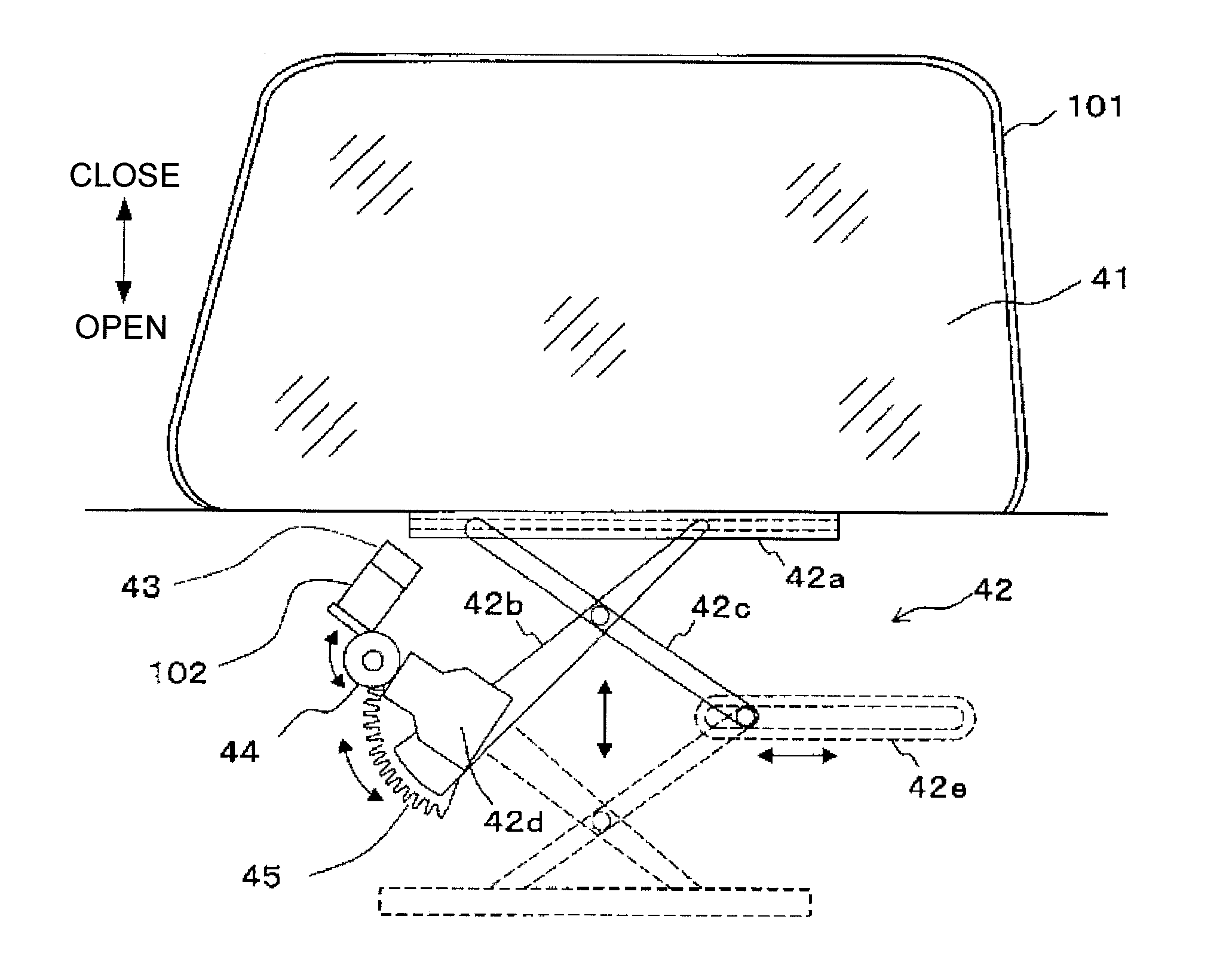 Motor control circuit and power window device