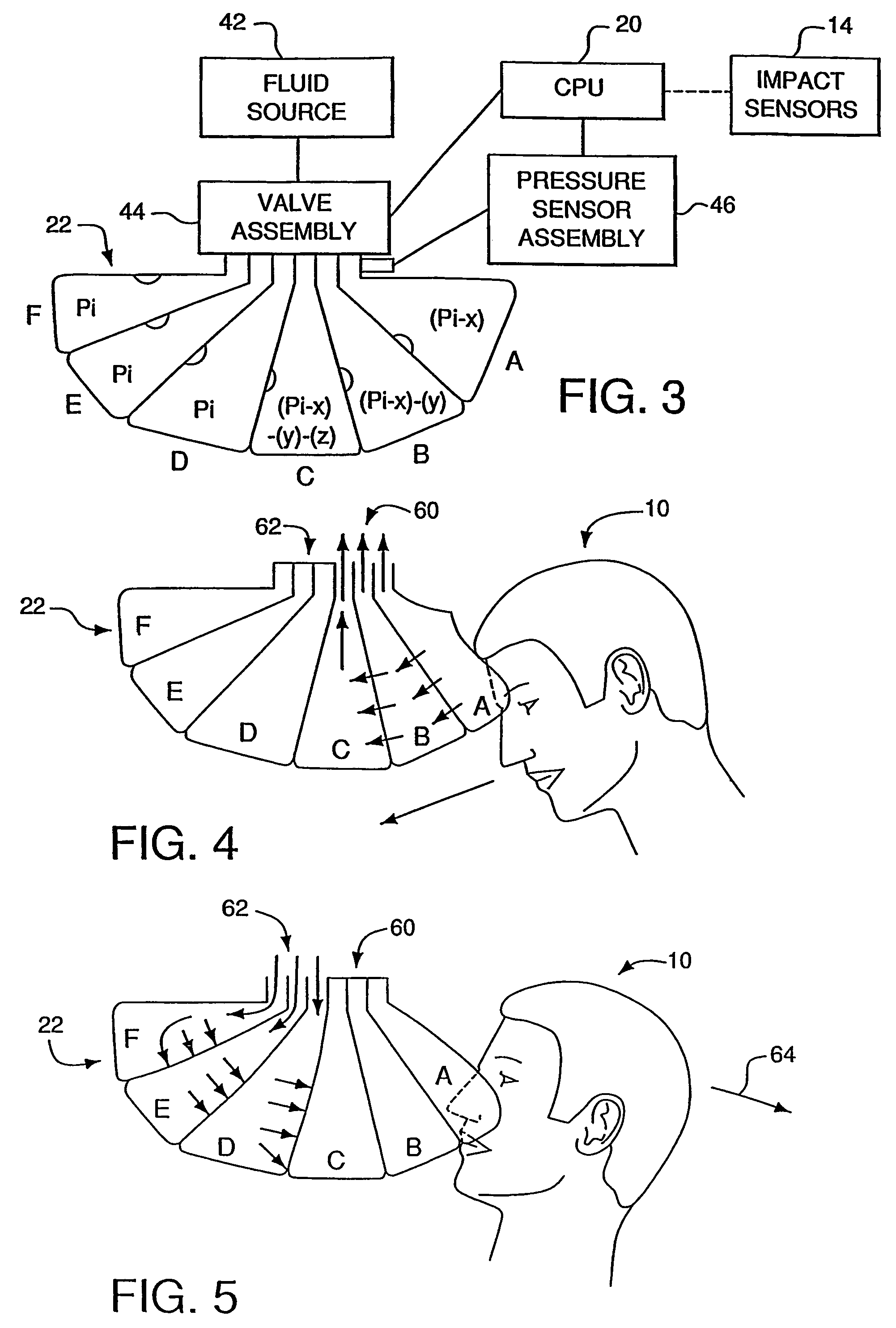 Inflatable restraint assembly for vehicles