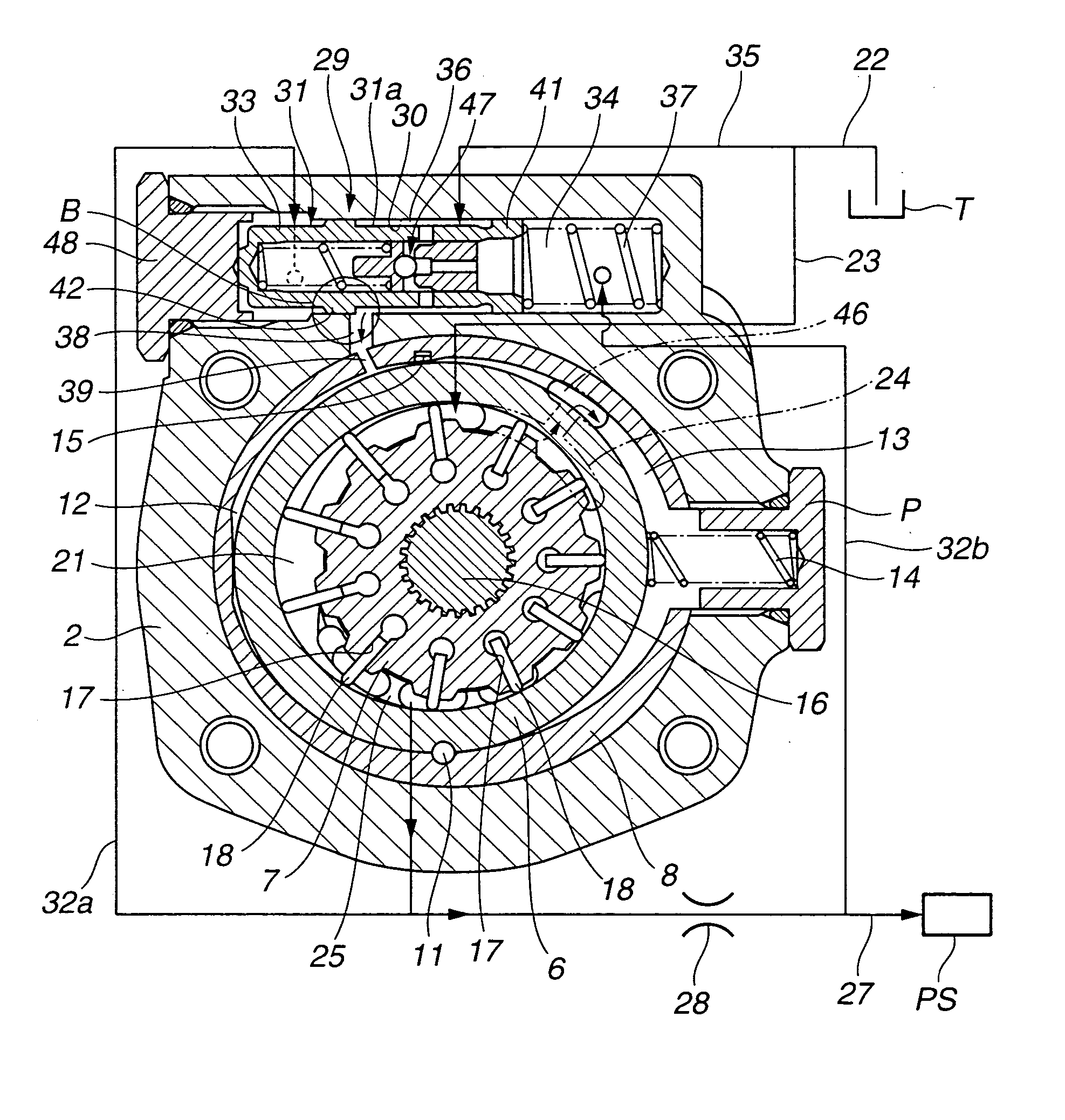 Variable displacement pump