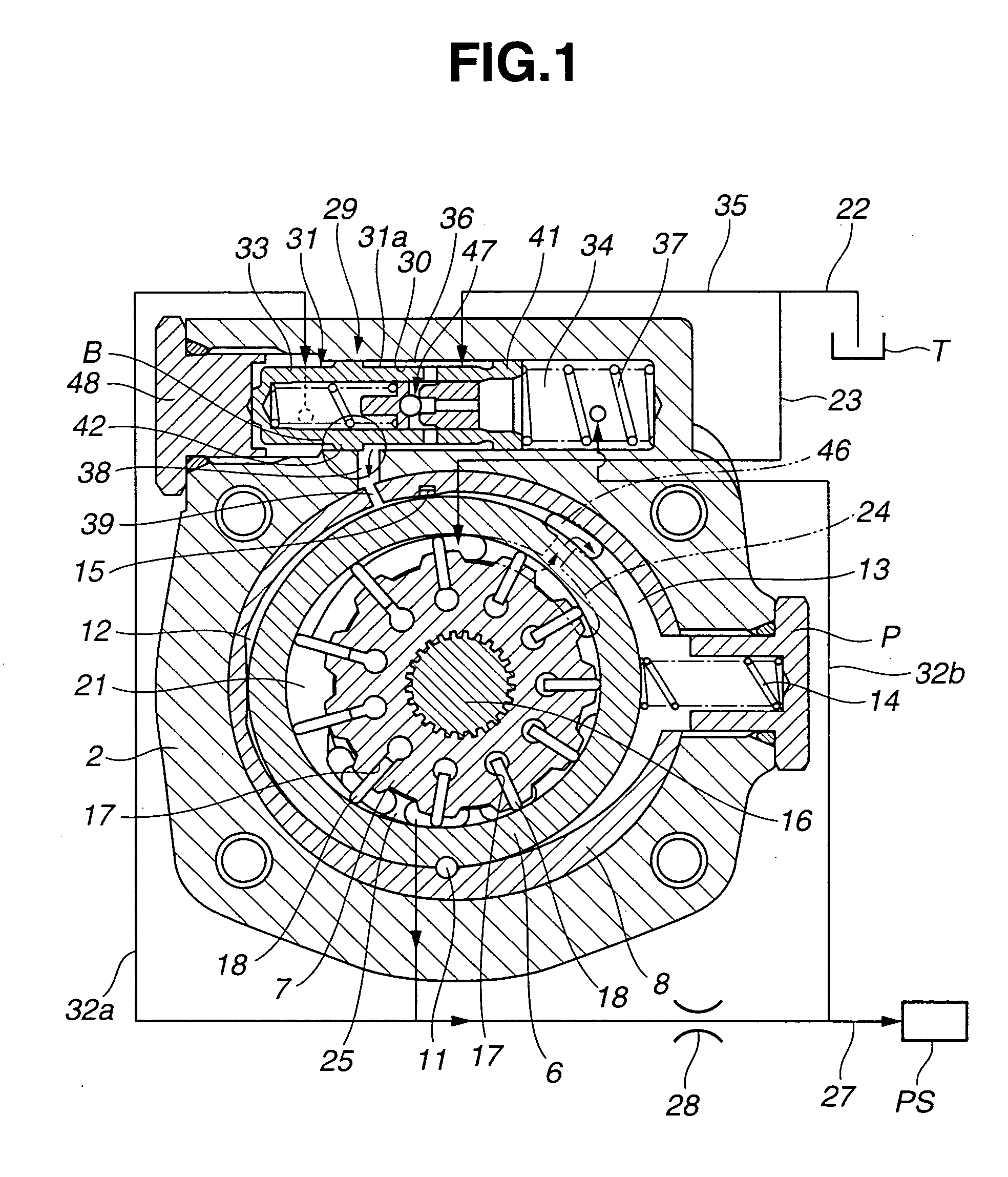 Variable displacement pump