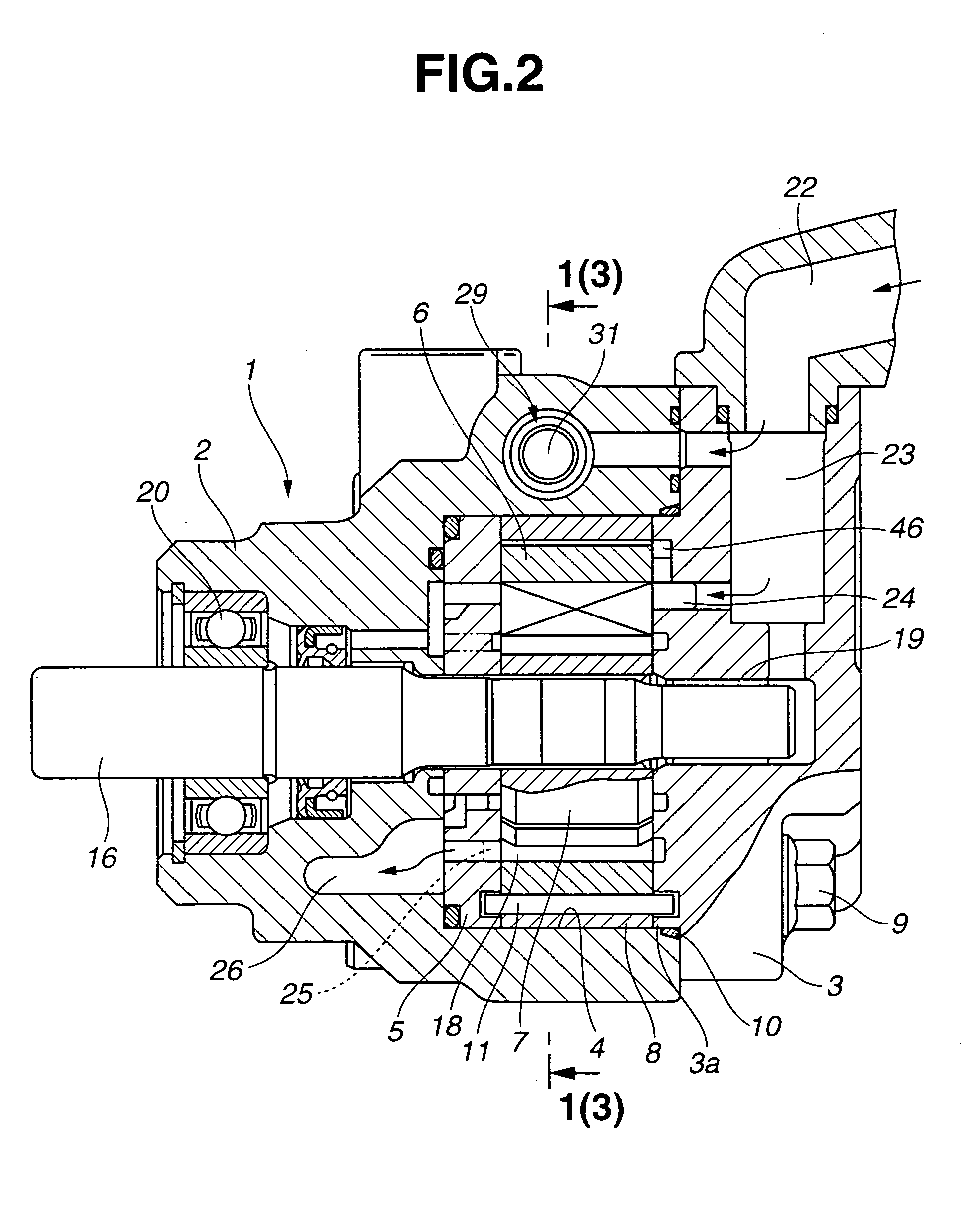 Variable displacement pump