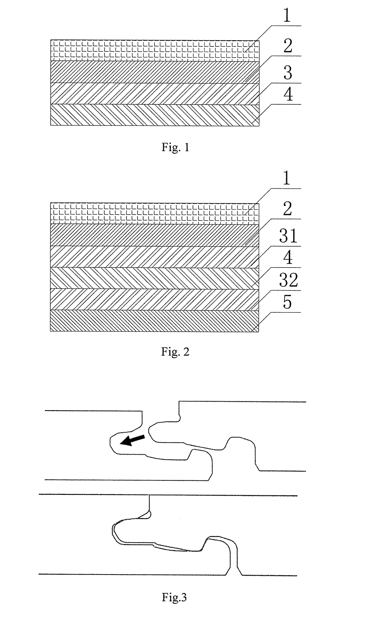 Rigid board plastic flooring and its production method