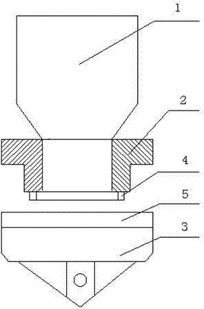 Sealing method of gas making furnace discharging ash round door and device