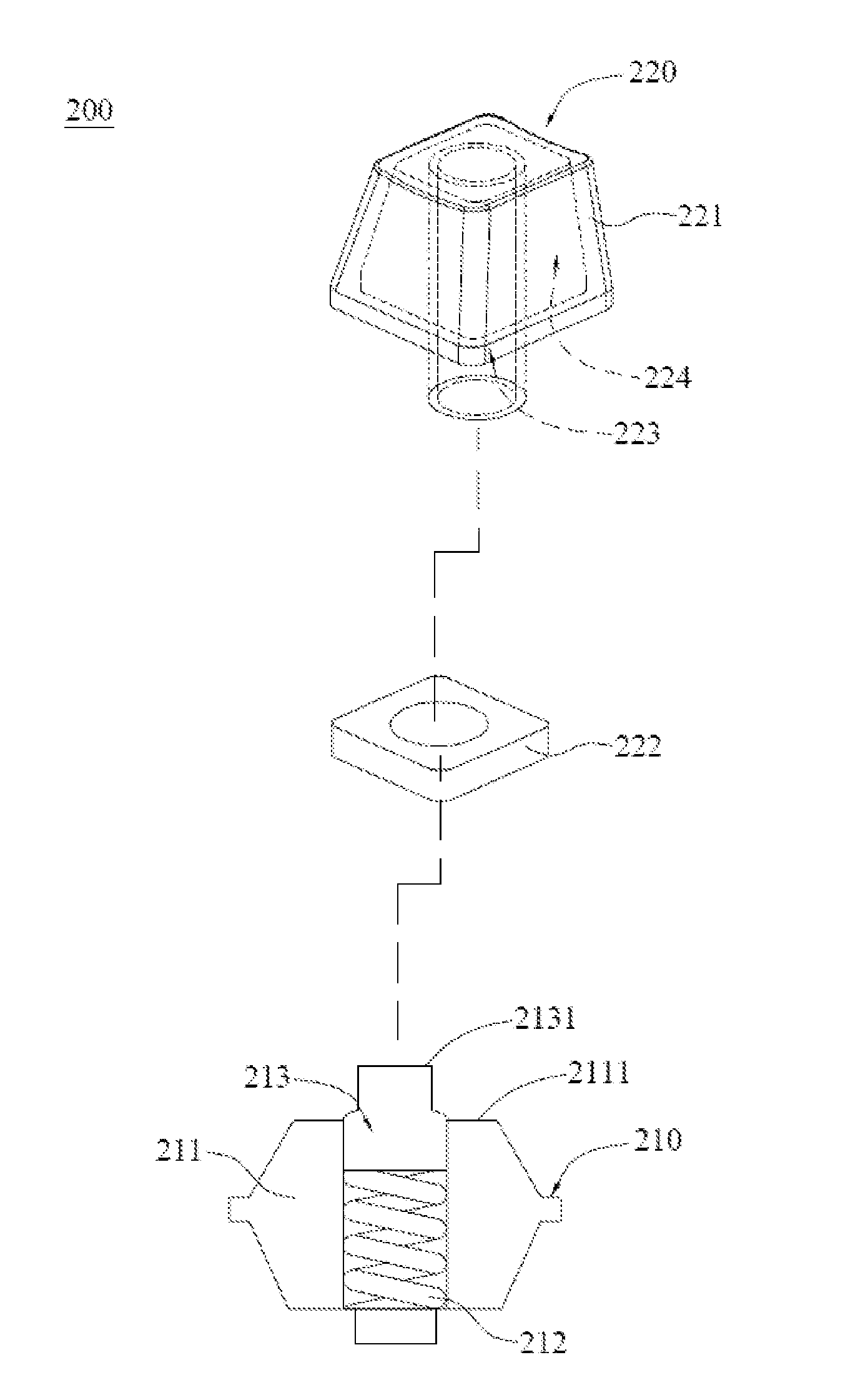 Keycap, key structure and keyboard