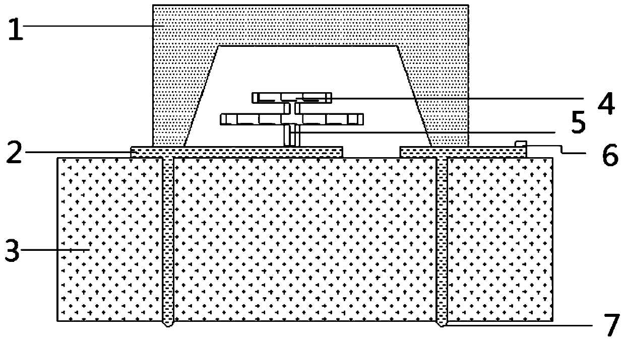 MEMS 5G communication radio frequency antenna and manufacturing process