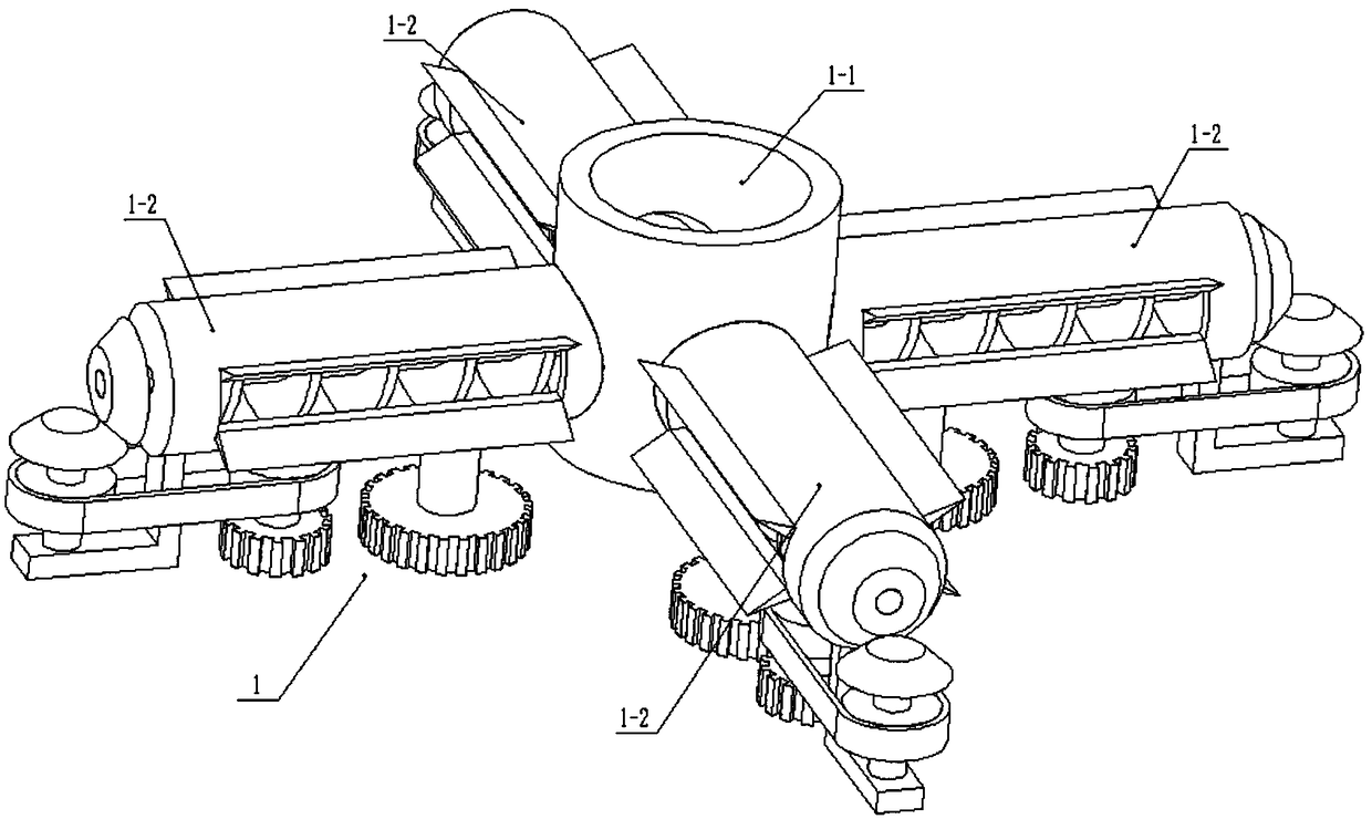 Marine surface garbage disposal device