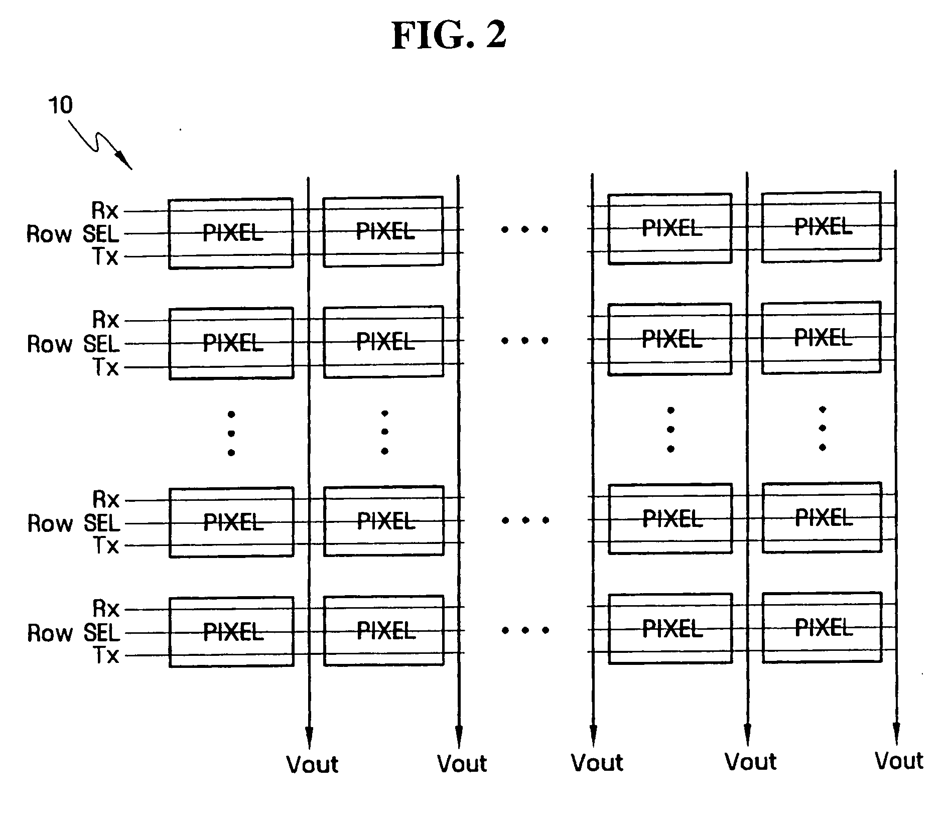 Image sensor having reduced dark current