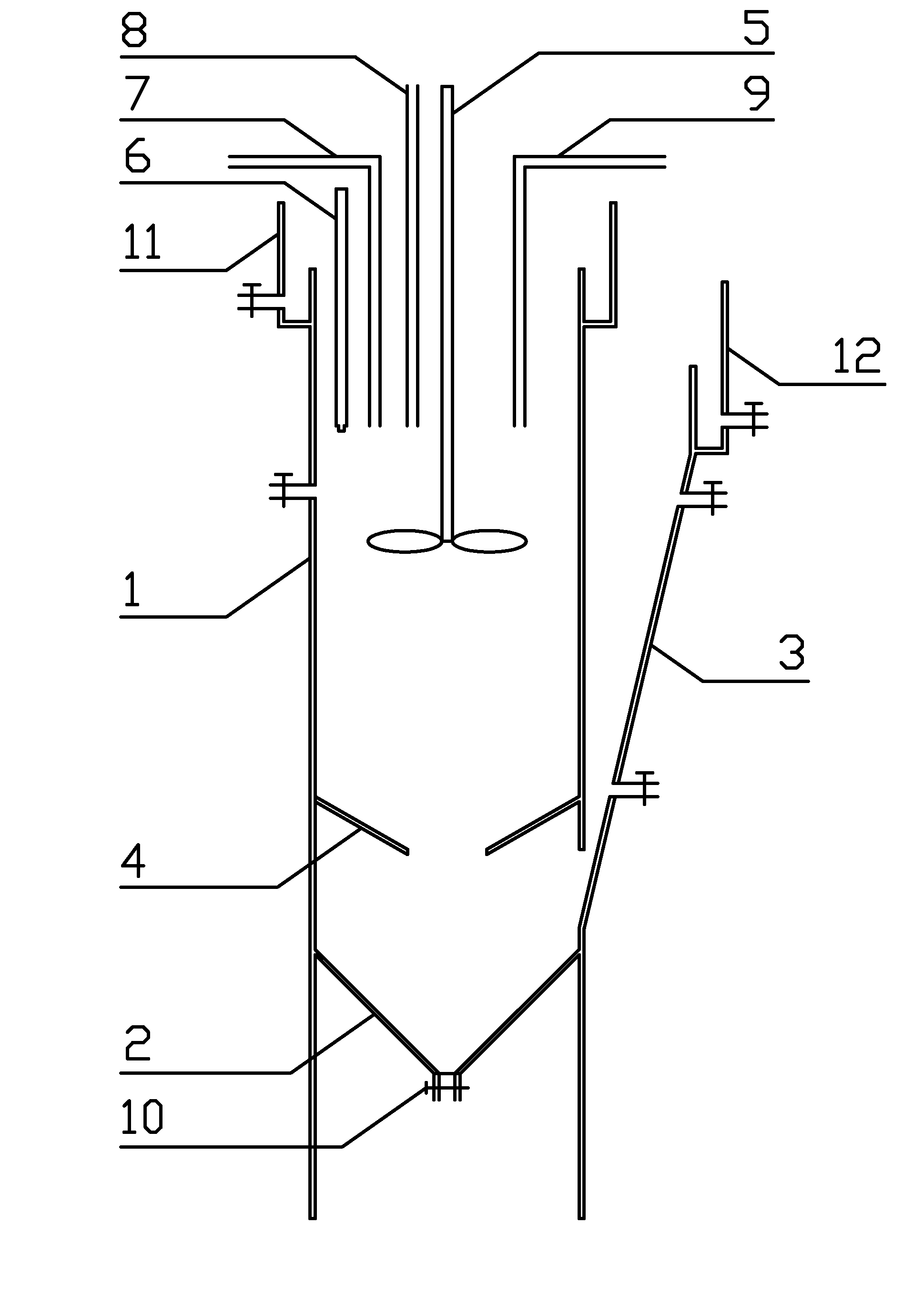 Continuous flow reactor and method of using the same for treating nitrogen and phosphorus-containing wastewater