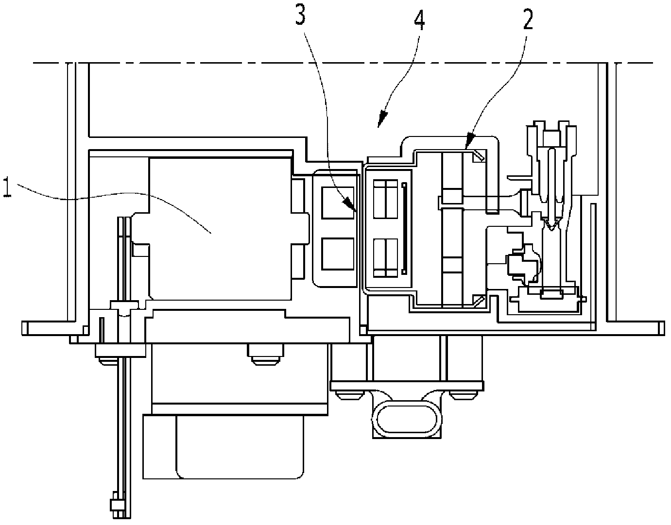 Pump structure for urea SCR system