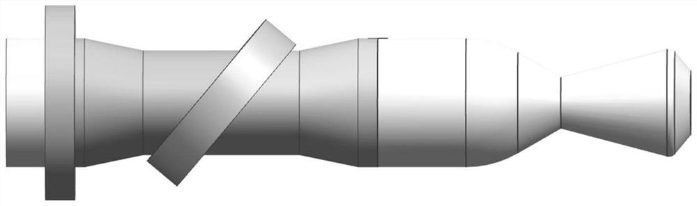 Mechanical-pneumatic composite thrust vectoring nozzle with short-distance/vertical take-off and landing functions