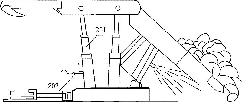 Full-mechanized hydraulic support fiber bragg grating pressure sensor