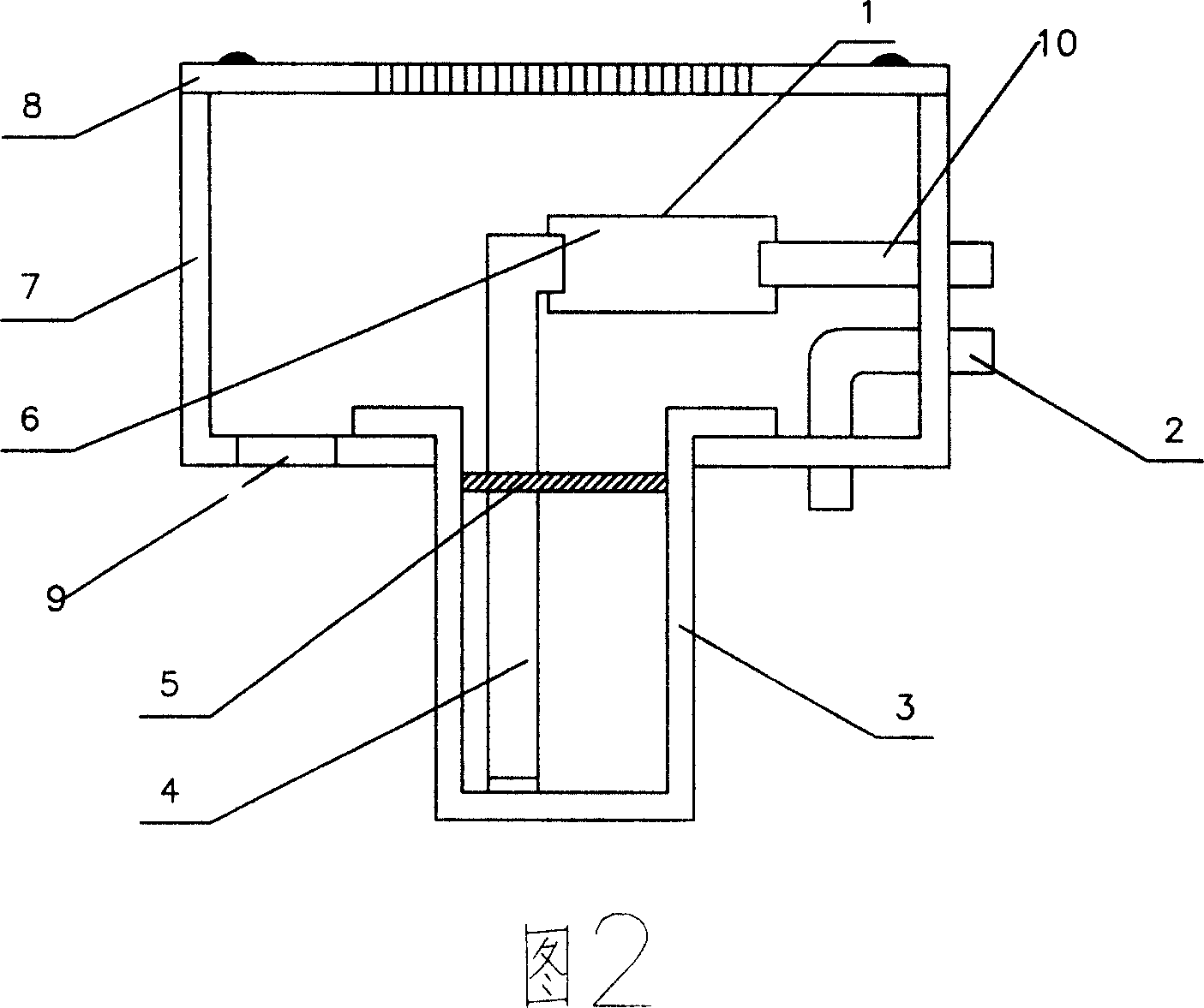 Floor drain having waste hot water rocovery mouthpiece