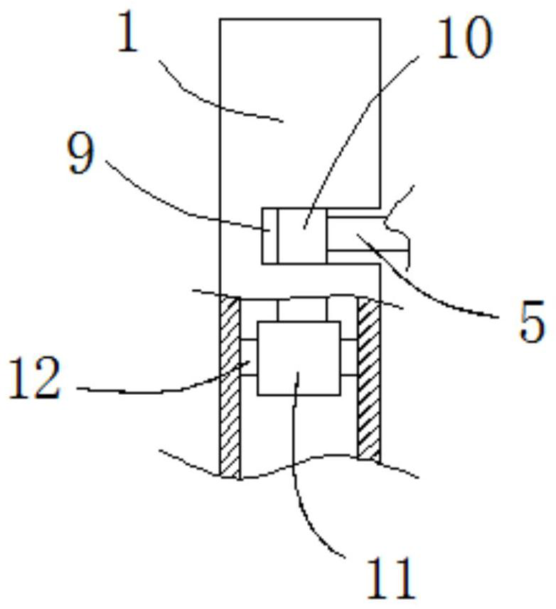 Flexible height limiting mechanism capable of automatically rebounding and resetting