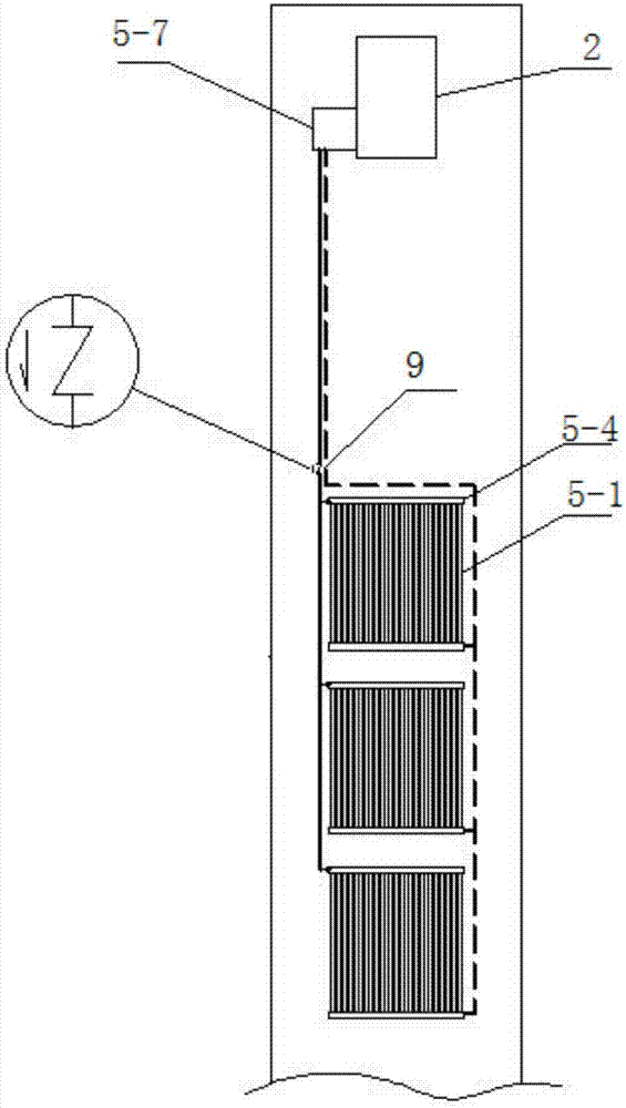 A train solar heat collection system