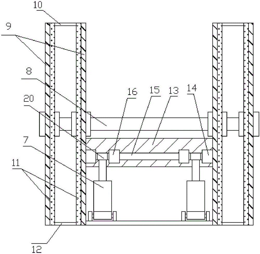 Fruit discharging mechanism for automatic fruit picking machine