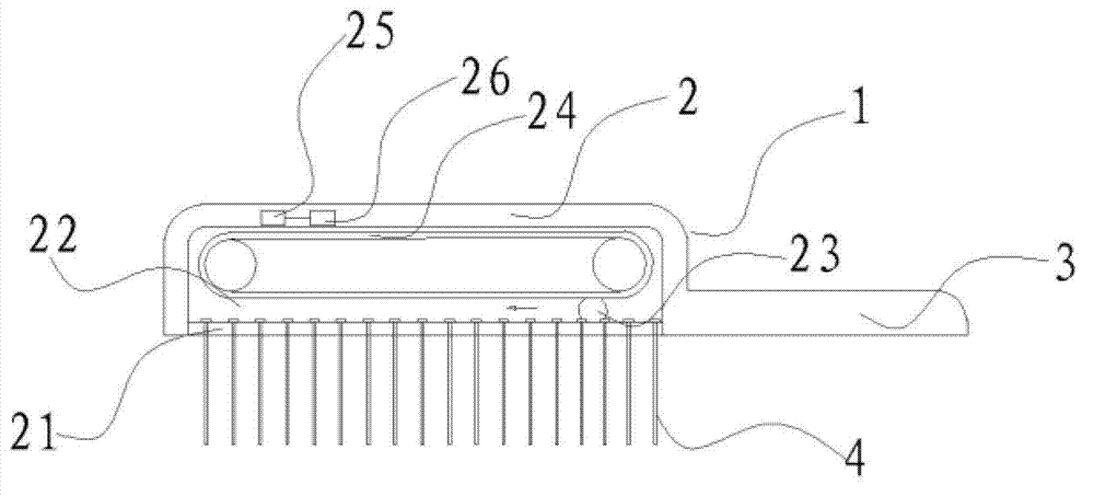 Massage comb